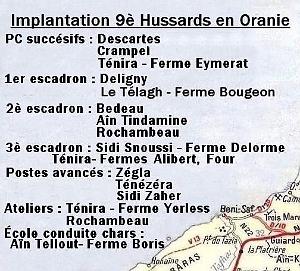 - Oranie- Implantation 9eme Hussards (3)